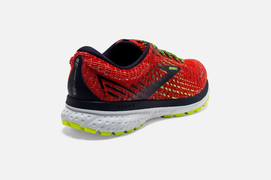 Brooks Israel Ghost 13 Road Running Shoes Mens - Red/Black - SCZ-436795